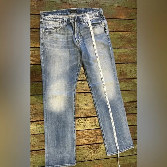 Men’s Silver Jean Co. straight. Size: 34x32 - Picture 3 of 4